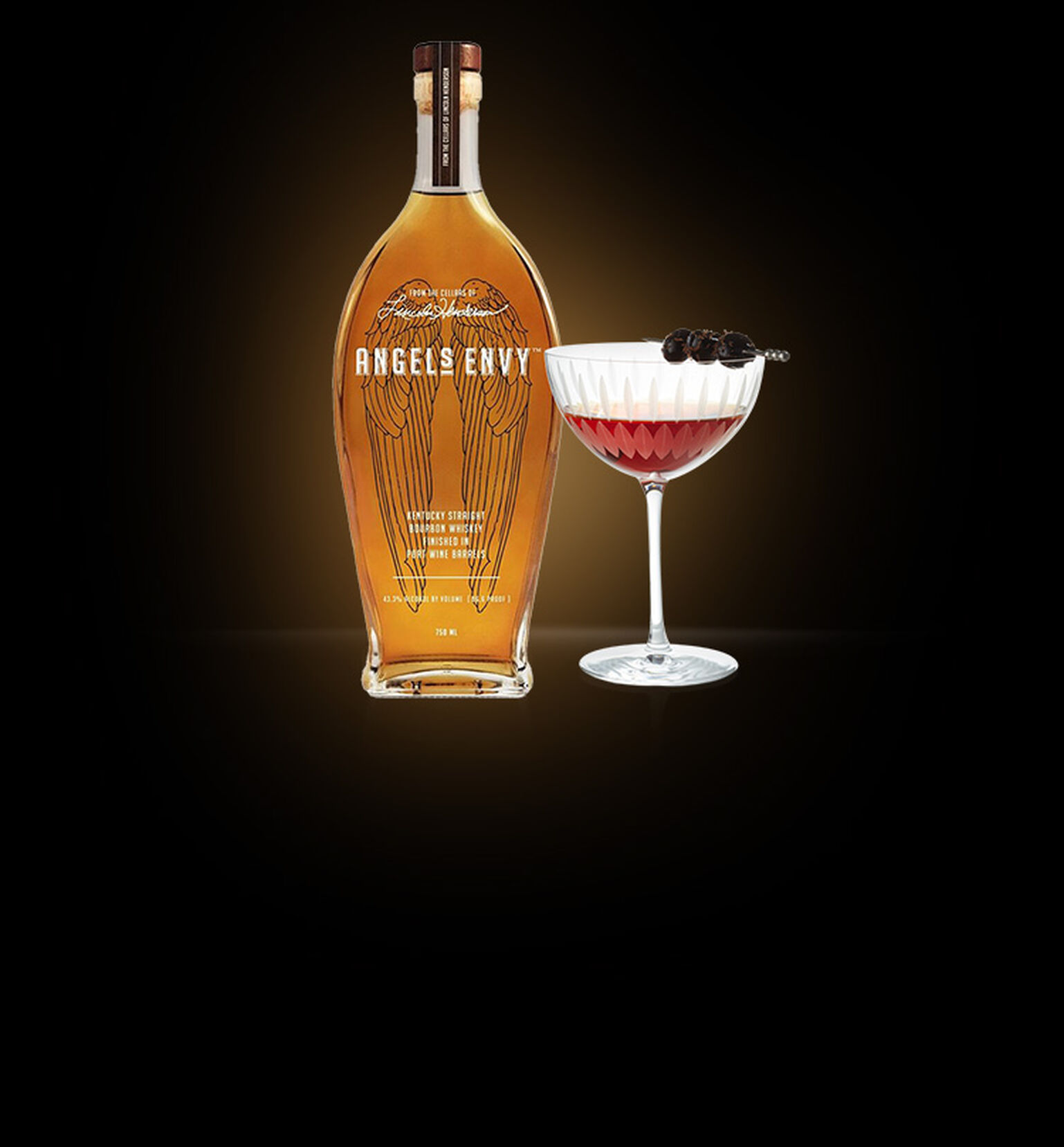 The Angel's Envy Classic Manhattan Cocktail